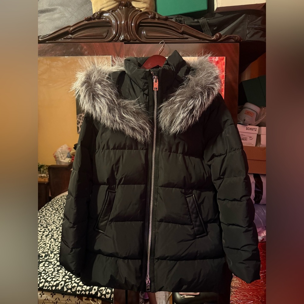 New! Women’s SERIES BY NICOLE BENISTI Puffer Jacket Size Large
